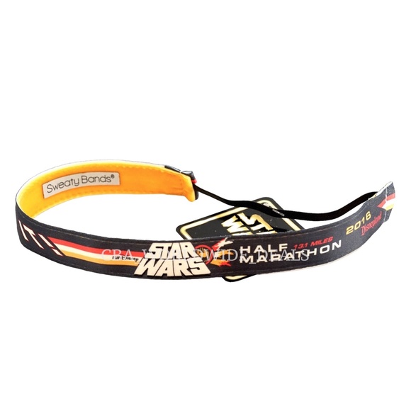 2016 Disney runDisney Star Wars Half Marathon "I Did It!" Sweaty Bands - Picture 1 of 1